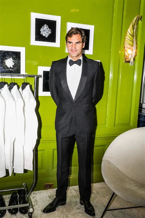 roger federer gucci|roger federer suits.